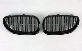 Nieren Grill Kühlergrill Bmw 5er M5 E60 Schwarz Glanz