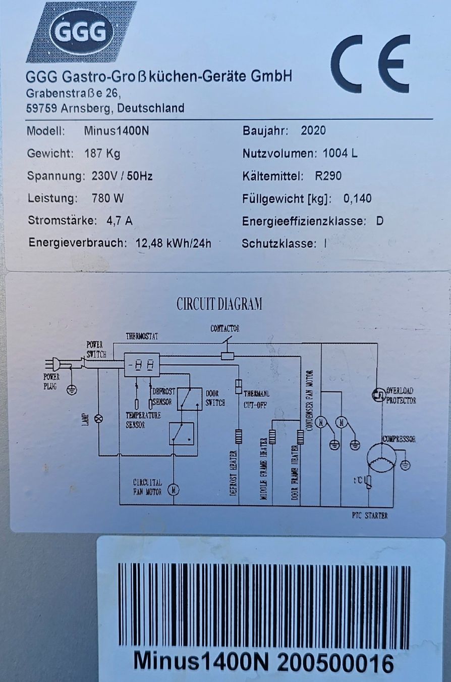 Congelatori: Tiefkühlschrank - Gefrierer - Gross – Usato da Schleitheim venduto da Kleo76 1