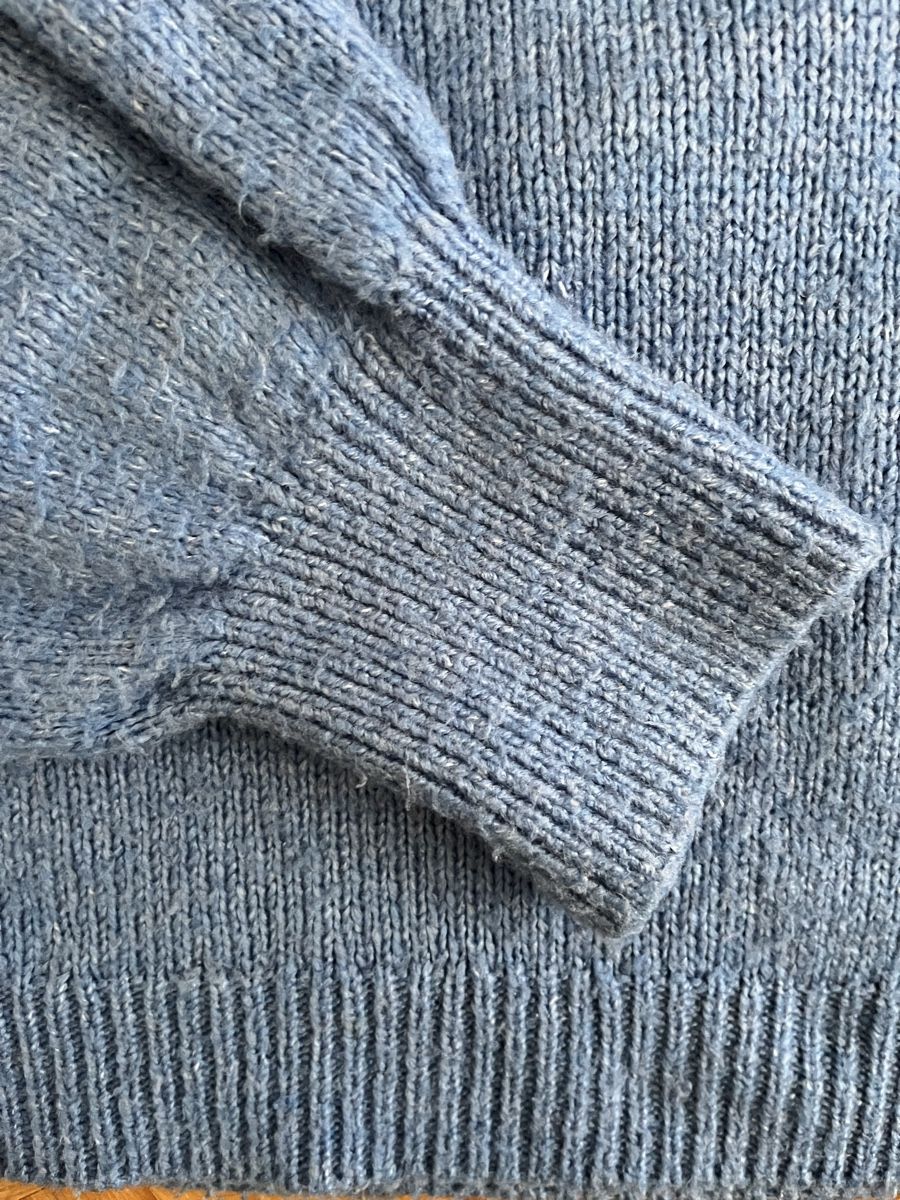 Pullover & Sweatshirts: ASOS Light Blue Knit Sweater, Size 38 - Cozy Fall! – Gebraucht aus Basel von Iggy-5762 1