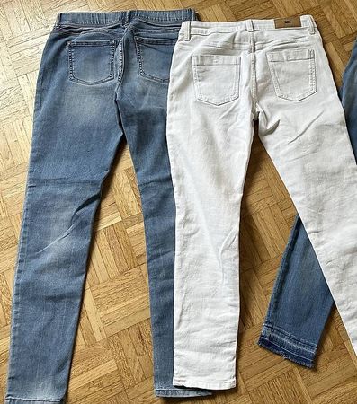 2 wunderschöne Damen Jeans Leggins Gr.M