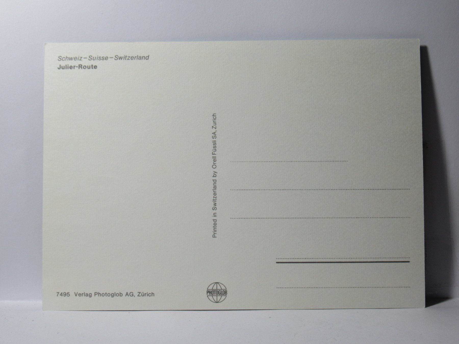 Cartes postales: Postauto , Julier - Route , Bivio , Chur , Lenzerheide – Neuf (Voir description) à Grenchen par Bluemchen1900 1