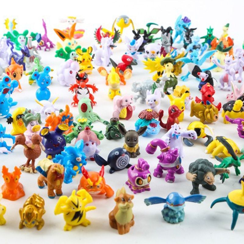 Pokémon Figurines: 72 stk - Pokemon mini figures – Neuf (Voir description) à Glattbrugg par har_jgc7 1