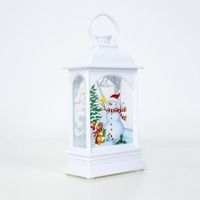 Weihnachtslaterne mit Schneemann – Festliche LED-Dekoration