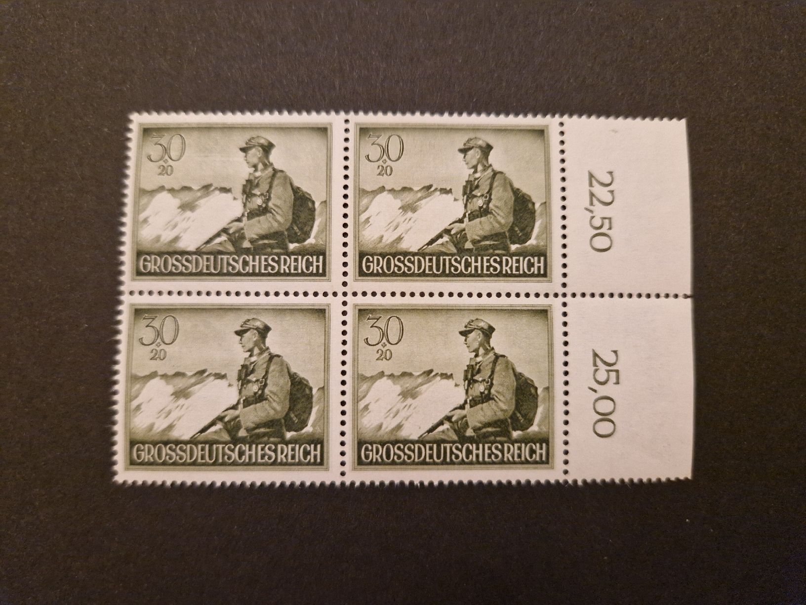 Tous les timbres: Deutsches Reich Viererblock Briefmarken postfrisch – Neuf (Voir description) à St. Gallen par Enrico_SG