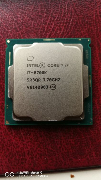 Intel processor i7 8th. gen 8700 k | Kaufen auf Ricardo