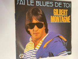 Gilbert Montagné 45 tours "J'ai le blues de toi"