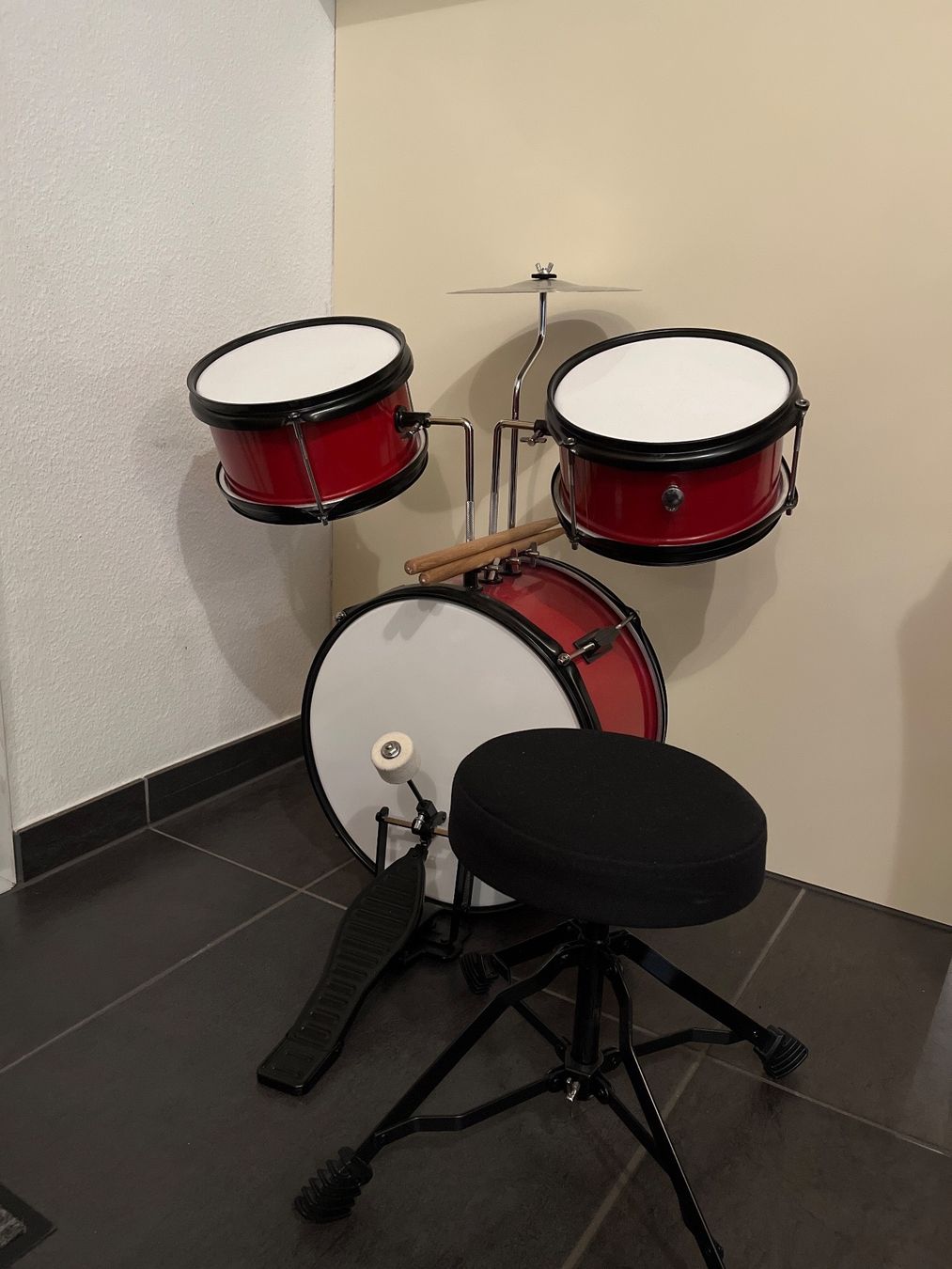 Musikinstrumente: Schlagzeug für Kleinkinder – Neu und originalverpackt aus Hausen AG von gse_88xs 2