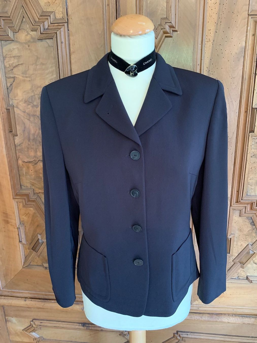 Giacche: ST. EMILE Jacke Farbe: Schwarz Gr. 38EU – Usato da Interlaken venduto da Bona55