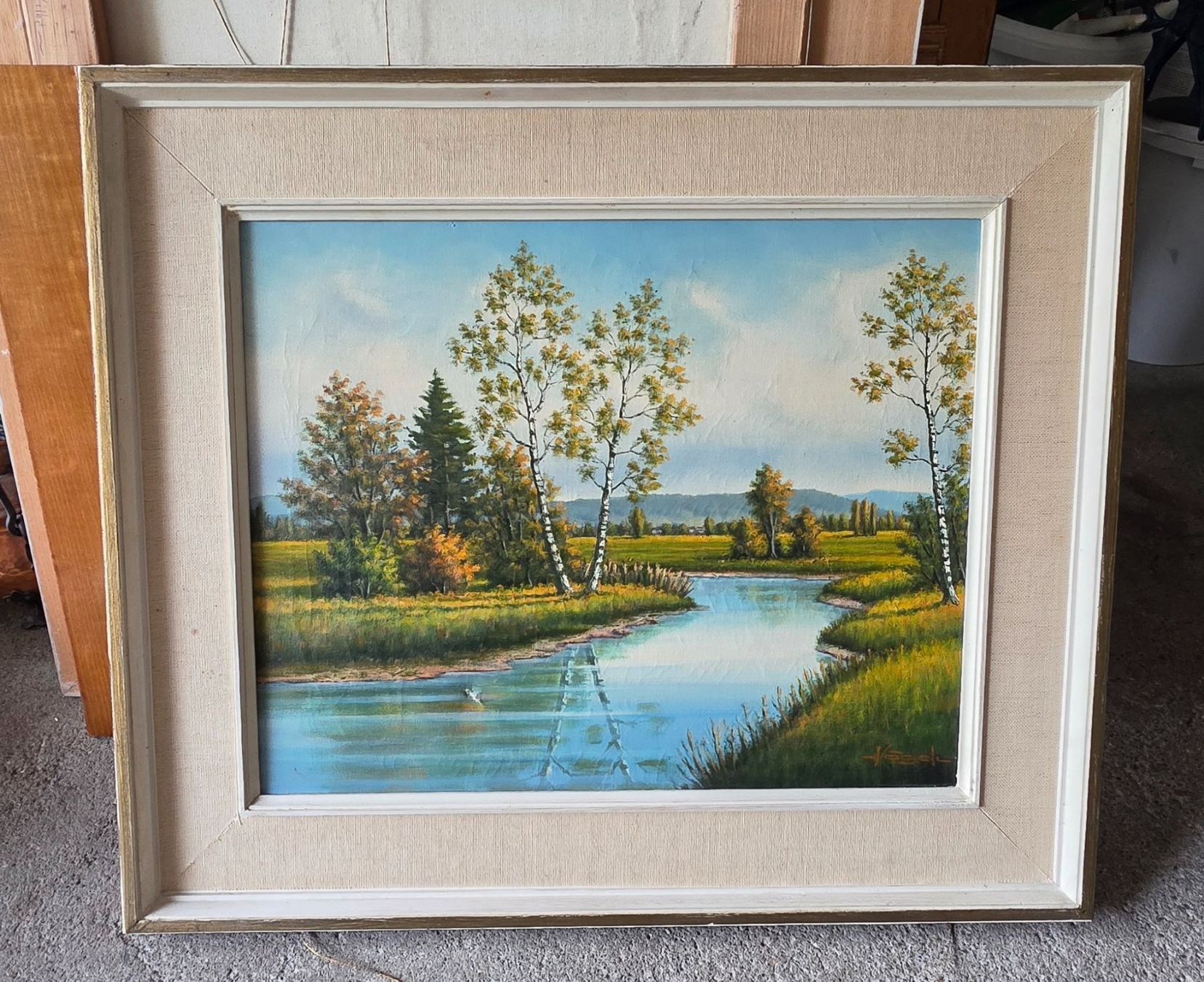 Dipinti: Ölgemälde signiert - Kunstmaler Sigmund Voegeli – Usato da Niederuzwil venduto da 262305