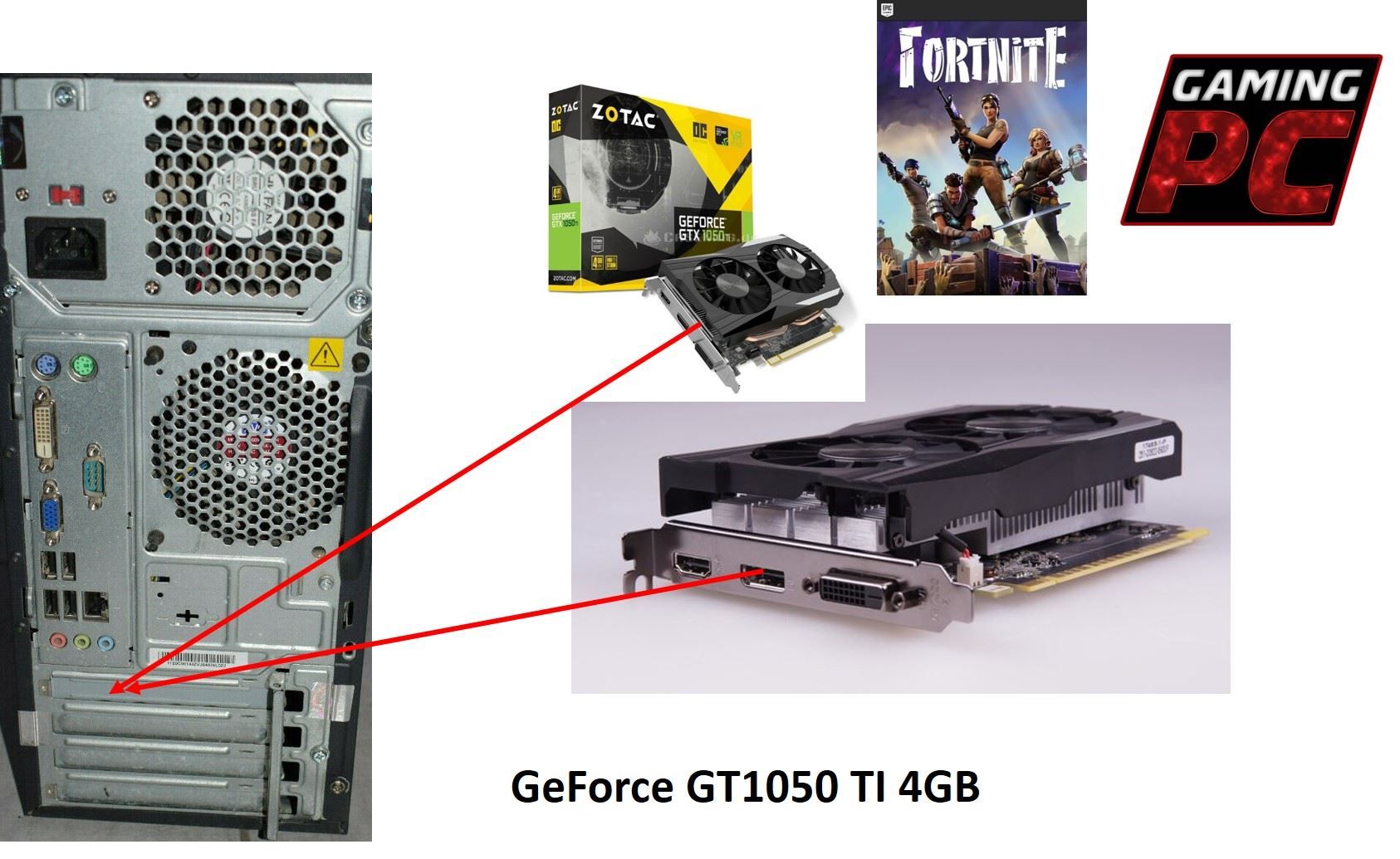 Lenovo PC: Gaming PC Lenovo E72 + GFORCE GTX 1050 – Usato da Meggen venduto da IT-Experte 4