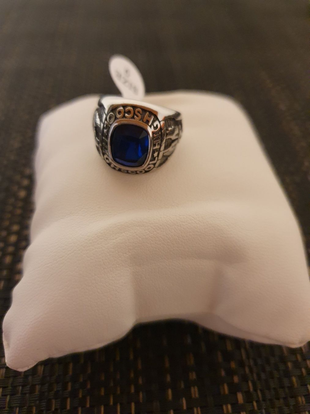 Anelli: High School Class Ring Edelstahl Gr. 60 – Nuovo (secondo la descrizione) da Oensingen venduto da Huggybear24 3