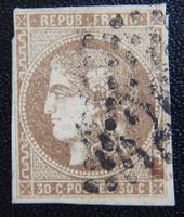 Frankreich Kat. 42a gest. 1870 Kat. 260 Euro