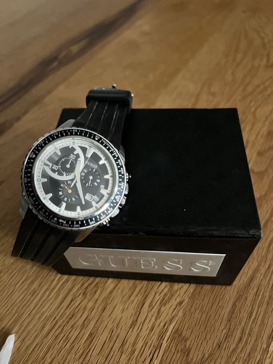 Montre GUESS Femme U12624L2 - Boîte Cuir 3 En 1 - Mouvement Quartz - Neuve Avec étiquettes