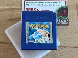 Pokémon Pokemon Blaue Edition, D, original, Game Boy