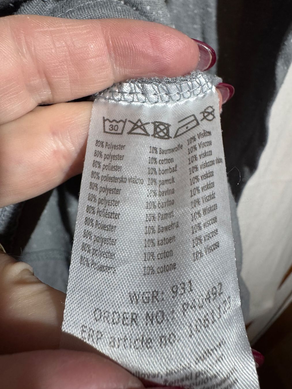 Maglioni & Felpe: Grauer Pullover von Janina Gr. 40 – Usato da Grosswangen venduto da SALE_SALE_SALE 3