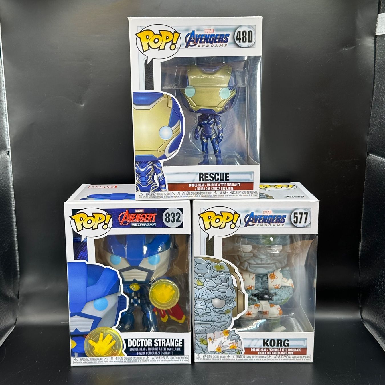 Funko Statuette: Funko Pop Marvel Avengers 3Stk Sammlung – Usato da Düdingen venduto da Nerdworld