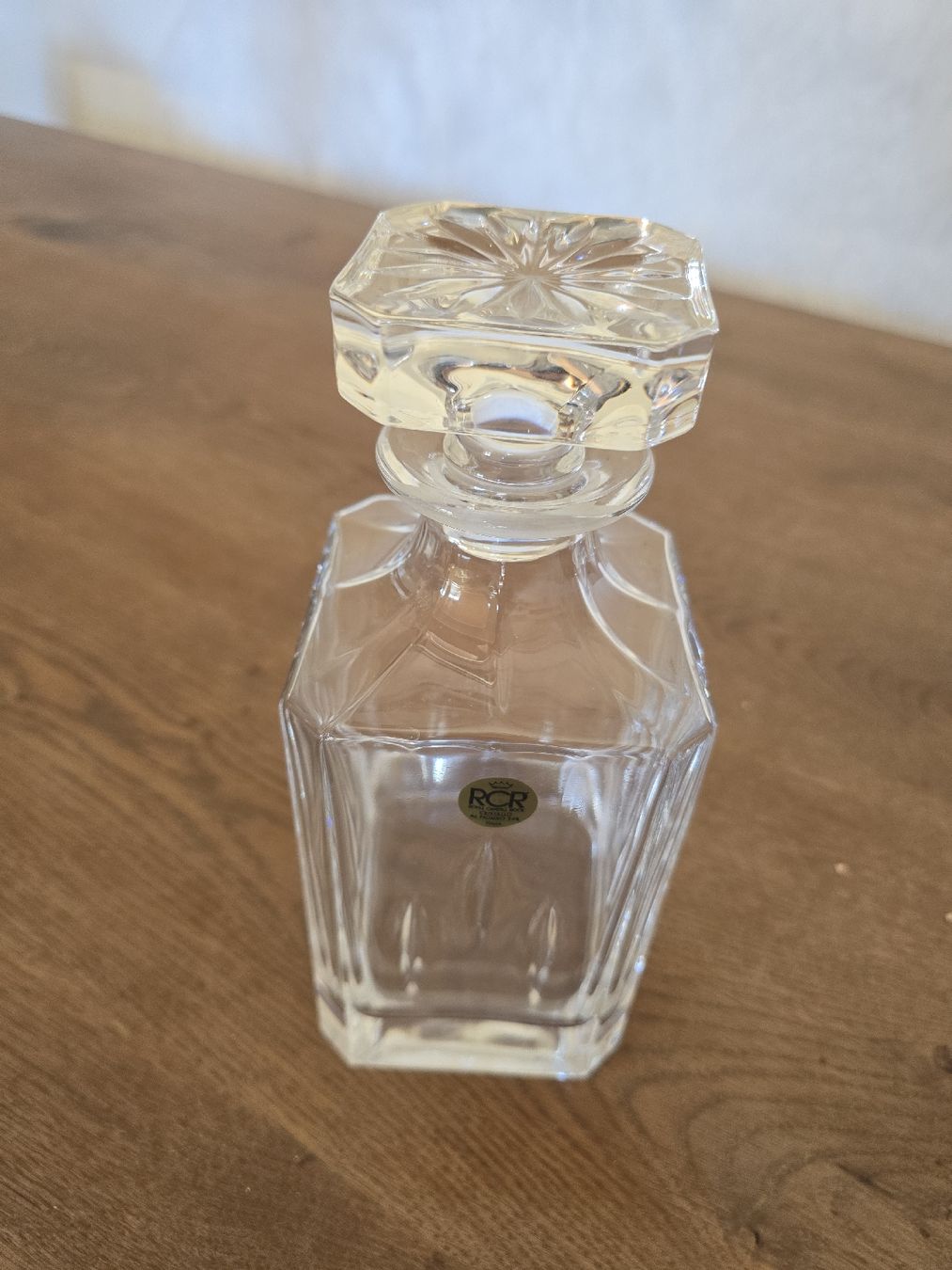 Caraffe: Kristall Karaffe RCR Flachschliff Glas  – Usato da Laufen venduto da Skippy2002 1