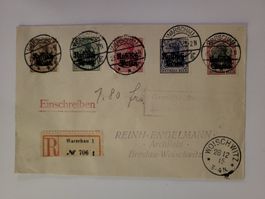 1.WK Russisch Polen Brief Lodz Reinhard Engelmann Breslau Wo