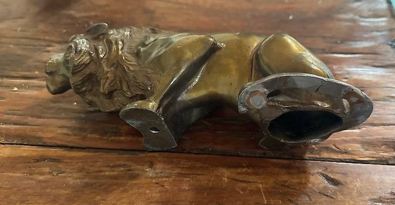 Figuren: Löwe Figur Bronze 1,55kg L 22cm – Gebraucht aus Basel von Joshy03 4
