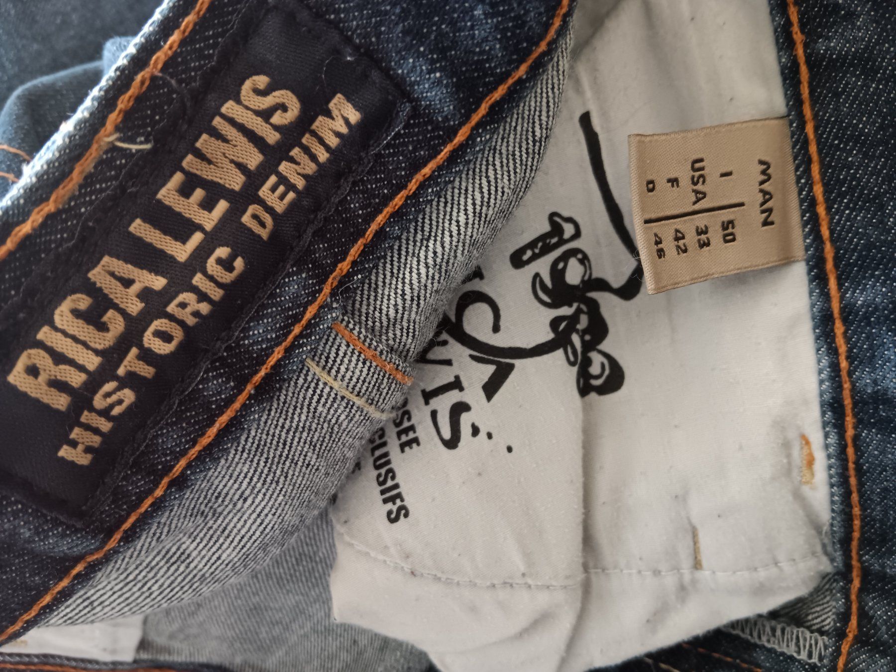 Levi's Jeans: RICA LEWIS   Jeans  Taille / Grosse W33 – Usato da Cossonay-ville venduto da Super-Price-Quality 9