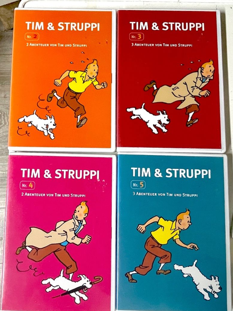 Tutti i DVDs: Tim & Struppi - Staffeln 2-5 – Usato da Muri b. Bern venduto da AdidasCollector