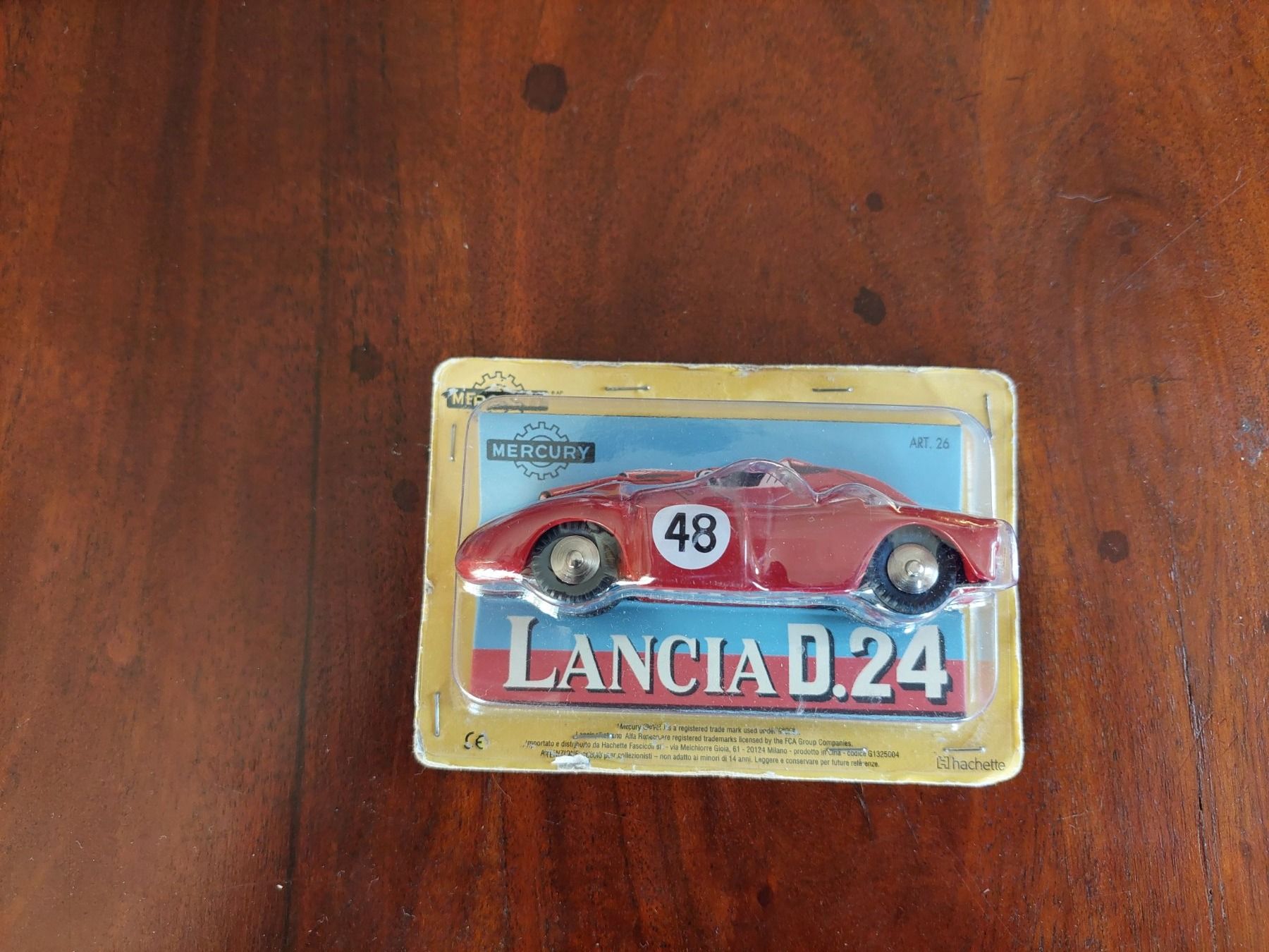 Mercury Modellini d'auto: Mercury - Lancia D.24 - 1/48 Hachette – Nuovo e nell'imballaggio originale da Beckenried venduto da Havacola