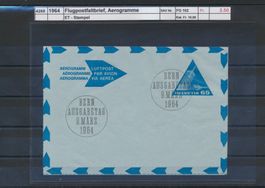 1964 Flugpostfaltbrief, Aerogramme, ET - Stempel