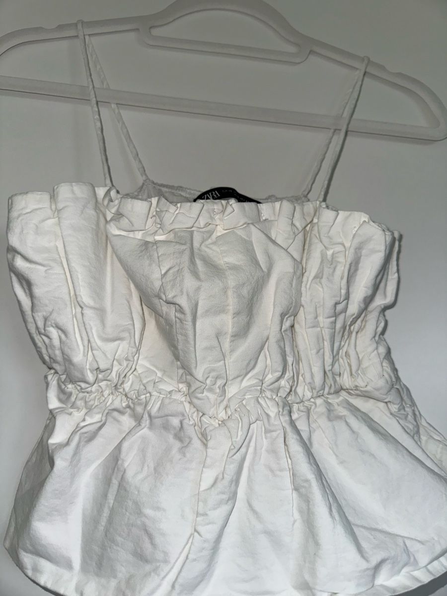 Zara Tops: ZARA Top weiss – Gebraucht aus Pratteln von sia_uk27 2