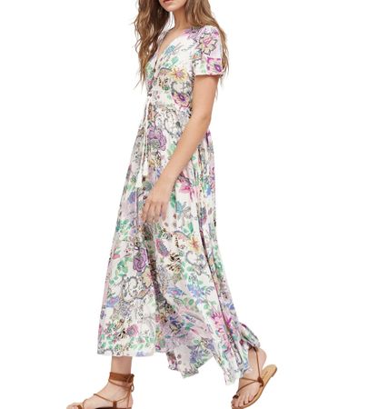 Maxikleid mit Blumenprint 38