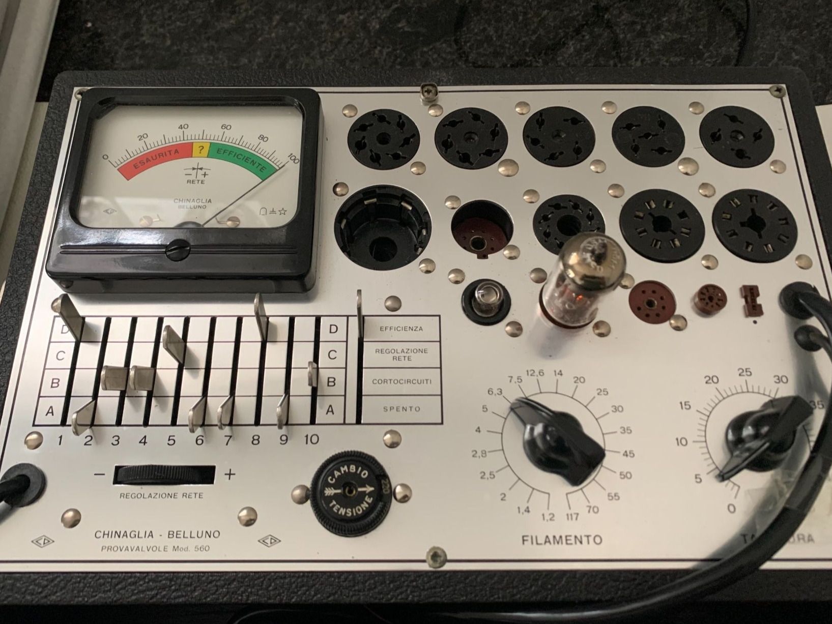Philips Componenti elettronici: 4 Röhren / Radioröhren EC81(Triode) NOS, Philips – Nuovo (secondo la descrizione) da Biel/Bienne venduto da Oldradio 2