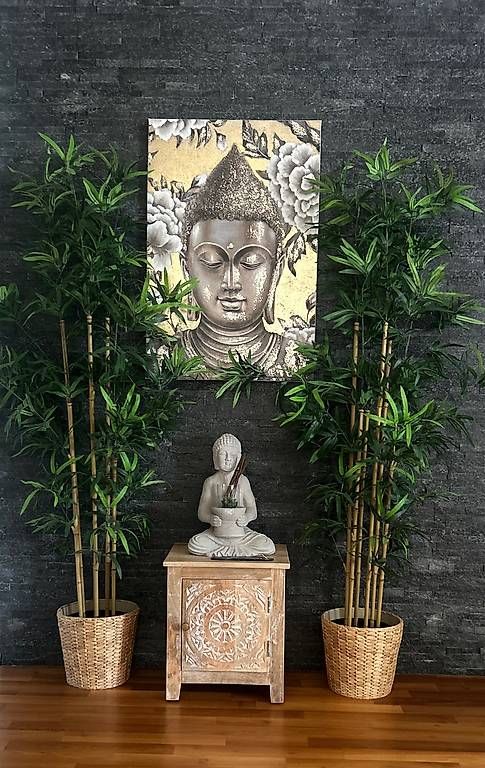 Tutte le decorazioni: Meditation Möbel Buddha Kunstpflanzen – Nuovo (secondo la descrizione) da Opfikon venduto da B777-1