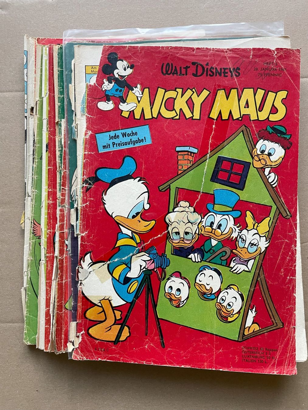 BD: Micky Maus 1961, 10Heft – D'occasion à Pratteln par 66werni