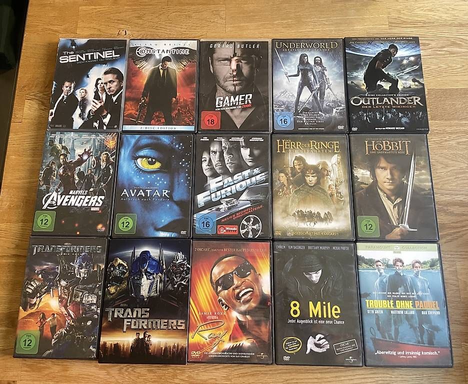 Alle DVDs: Diverse DVD's – Gebraucht aus Cordast von nikou89
