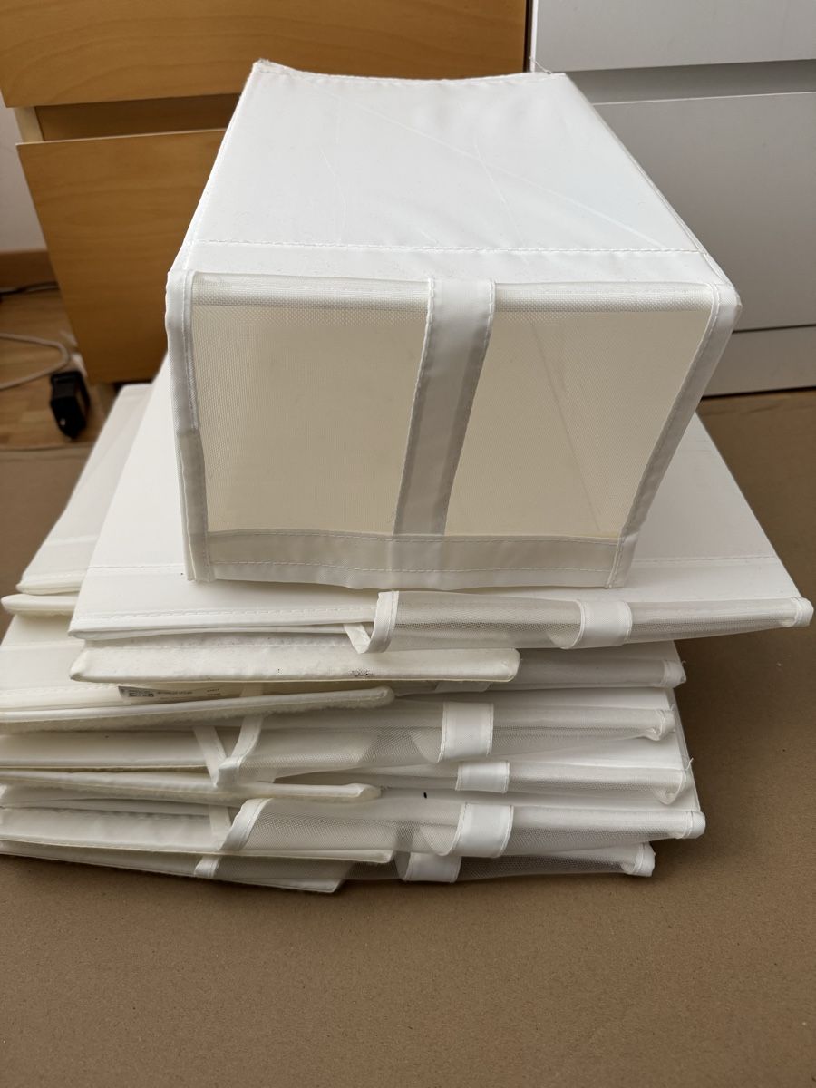 Ikea Sistemi di archiviazione: 8 boîtes à chaussures SKUBB IKEA – Usato da Meyrin venduto da mai_pl7s