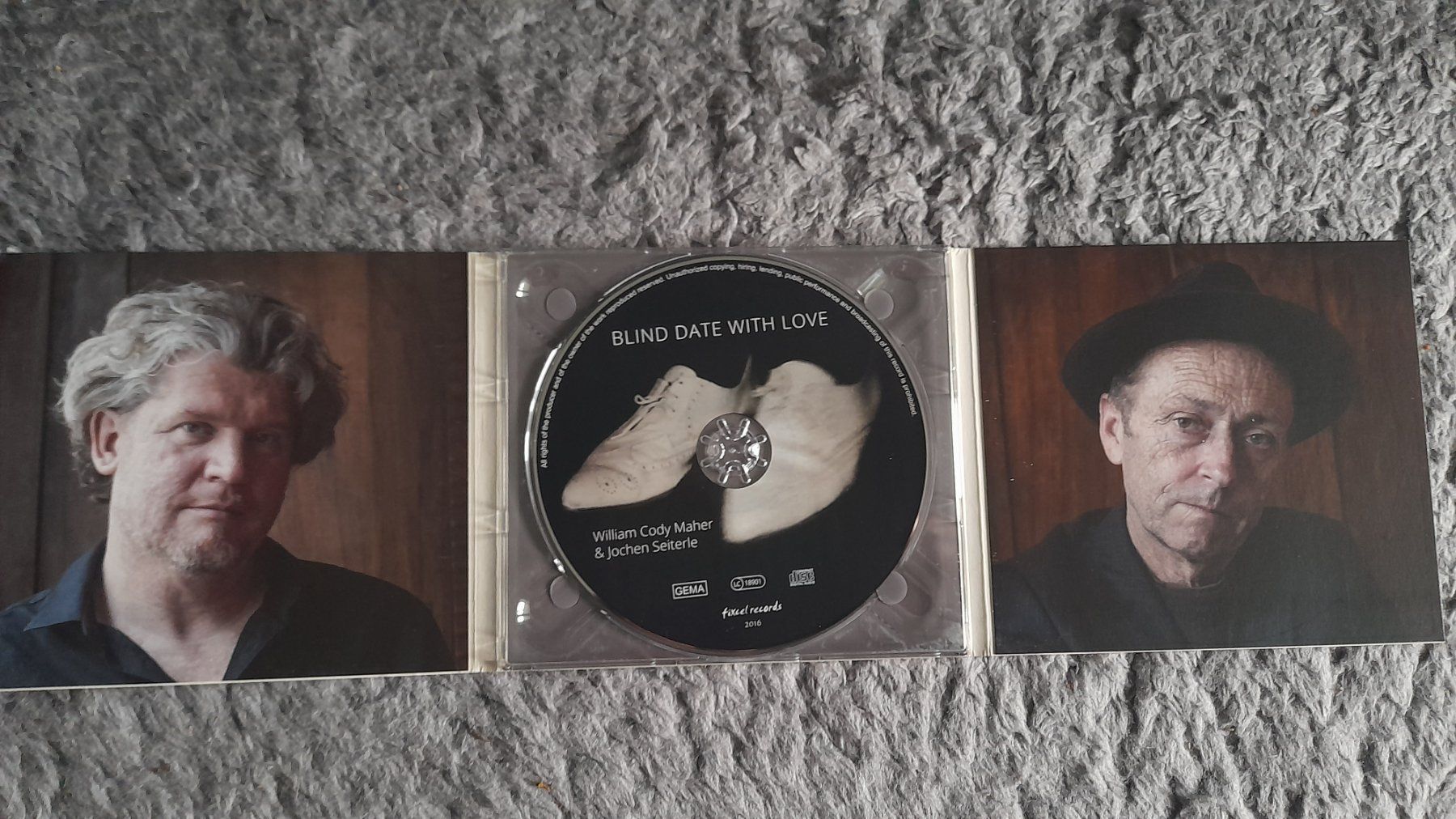 CDs: WILIAM CODY MAHER & JOCHEN SEITERLE  BLIND DATE WITH LOVE CD – Gebraucht aus Wetzikon ZH von Ramones01 2