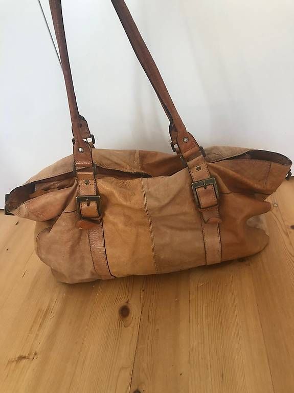 Borse da donna: Ledertasche in hellbraun – Usato da Chur venduto da marccancun 1