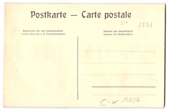 Cartoline postali: Relief-AK Heiden, Totalansicht mit Felde – Usato da Berlin venduto da bartko-reher 1