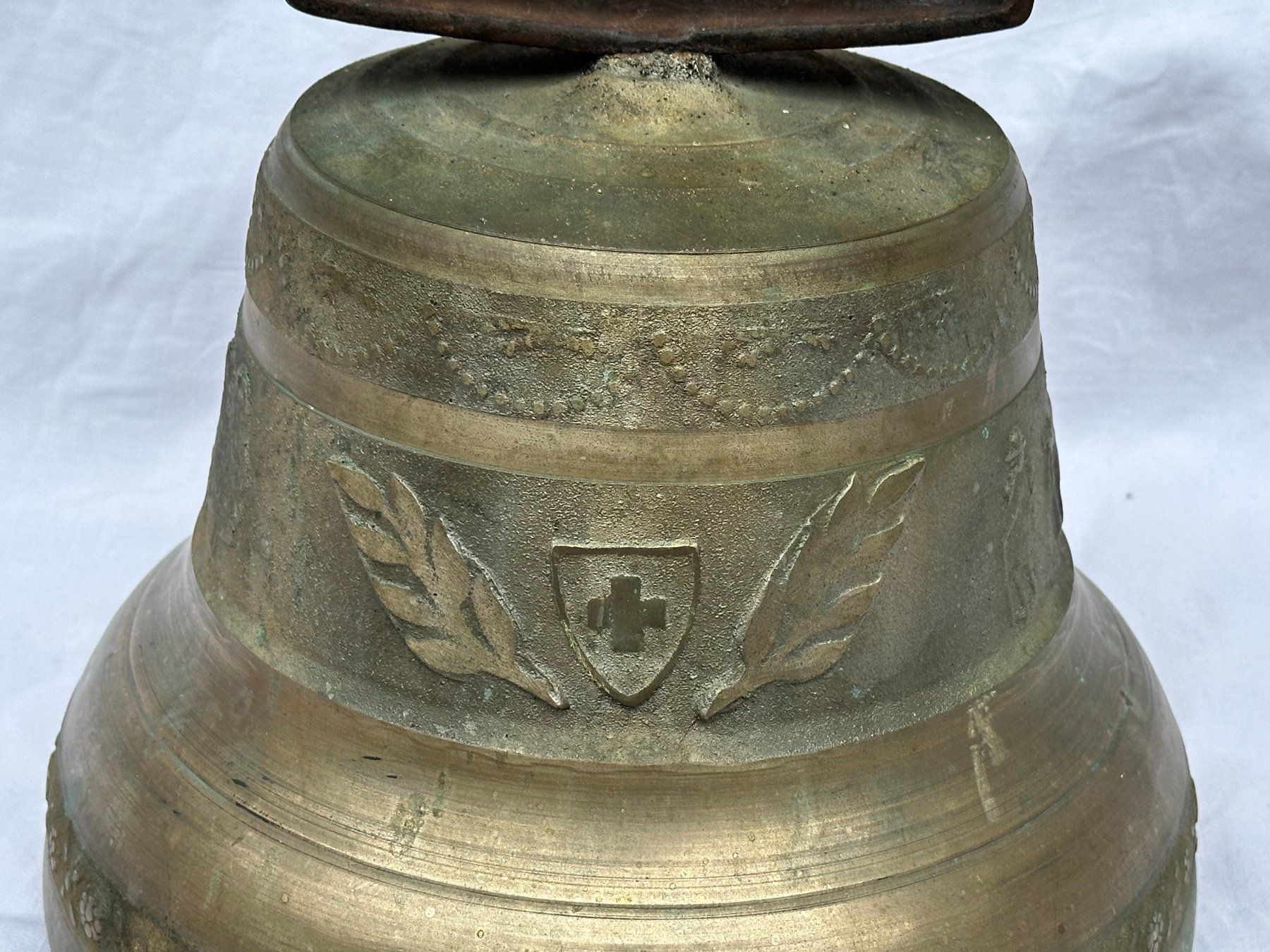 Campanacci mucche: Grosse Glocke ALBERTANO LA SARRAZ Schweizer Kuhglocke – Usato da Buochs venduto da hubi98 3