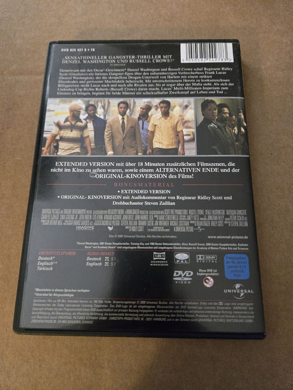 Tutti i DVDs: American Gangster DVD – Usato da Bussigny venduto da Kfdlt 1