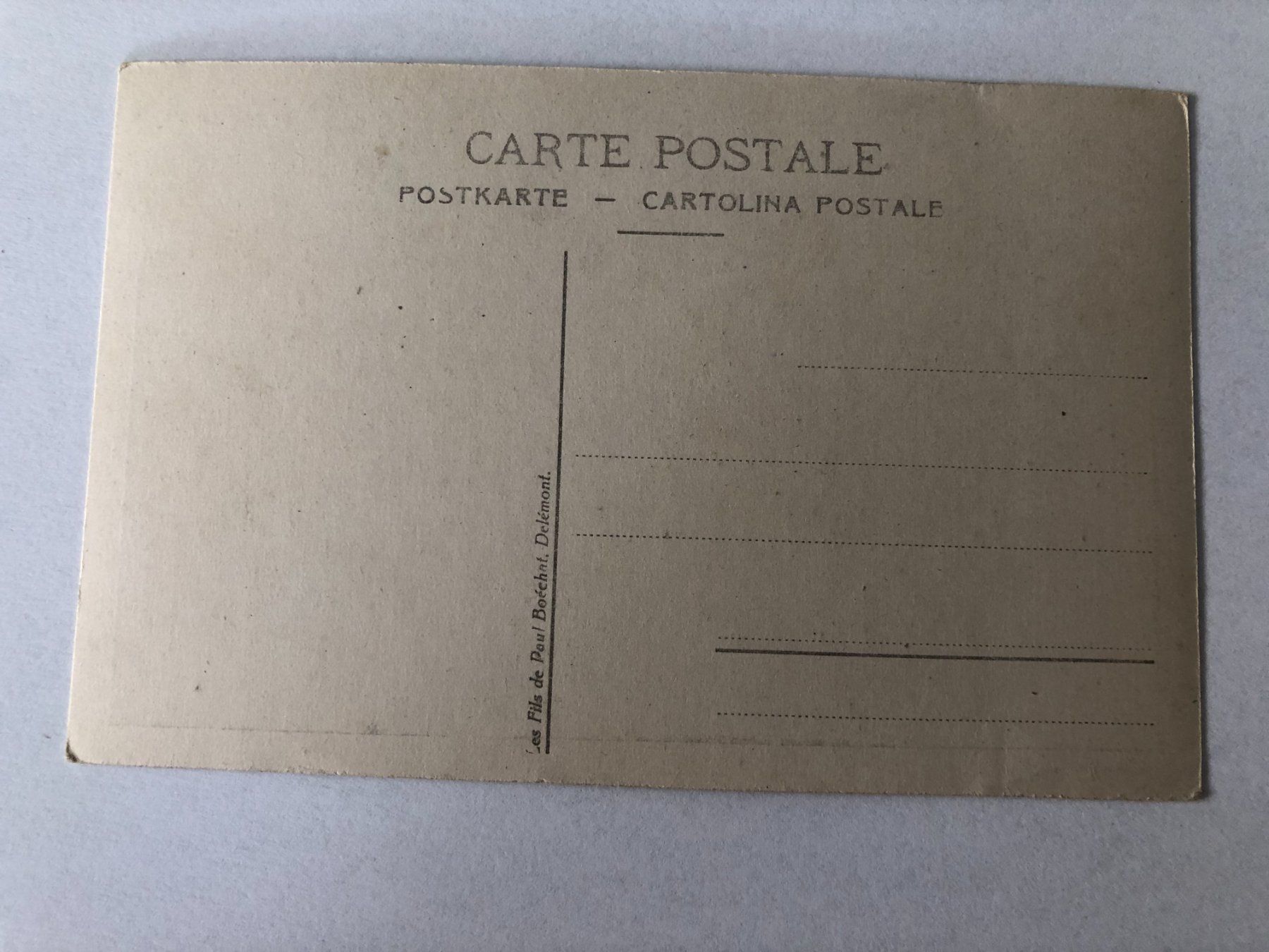 Cartes postales: Ansichtskarte PLEIGNE – D'occasion à Pfäffikon ZH par Waltoversand 1