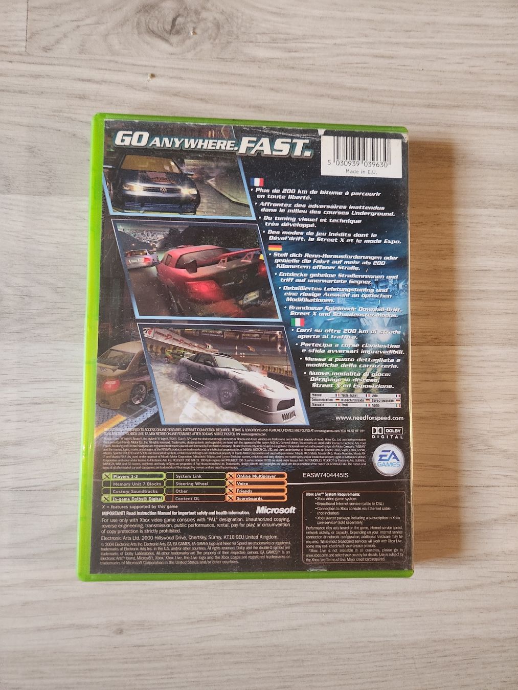 Microsoft Giochi: Need for Speed Underground 2 - Xbox - Top Zustand! – Usato da Tafers venduto da whereyogamesat 1