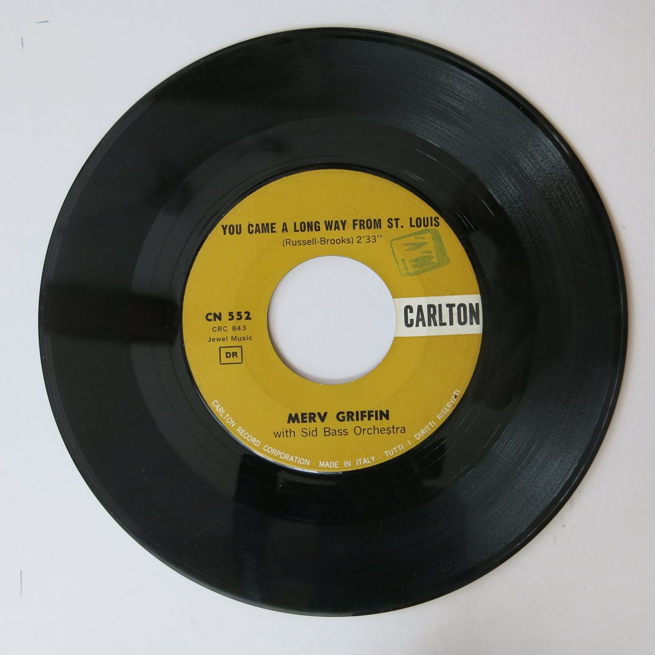 Dischi in vinile: Vinyl-Single 7" Mery Griffin – Usato da Bözen venduto da Keramik22 2