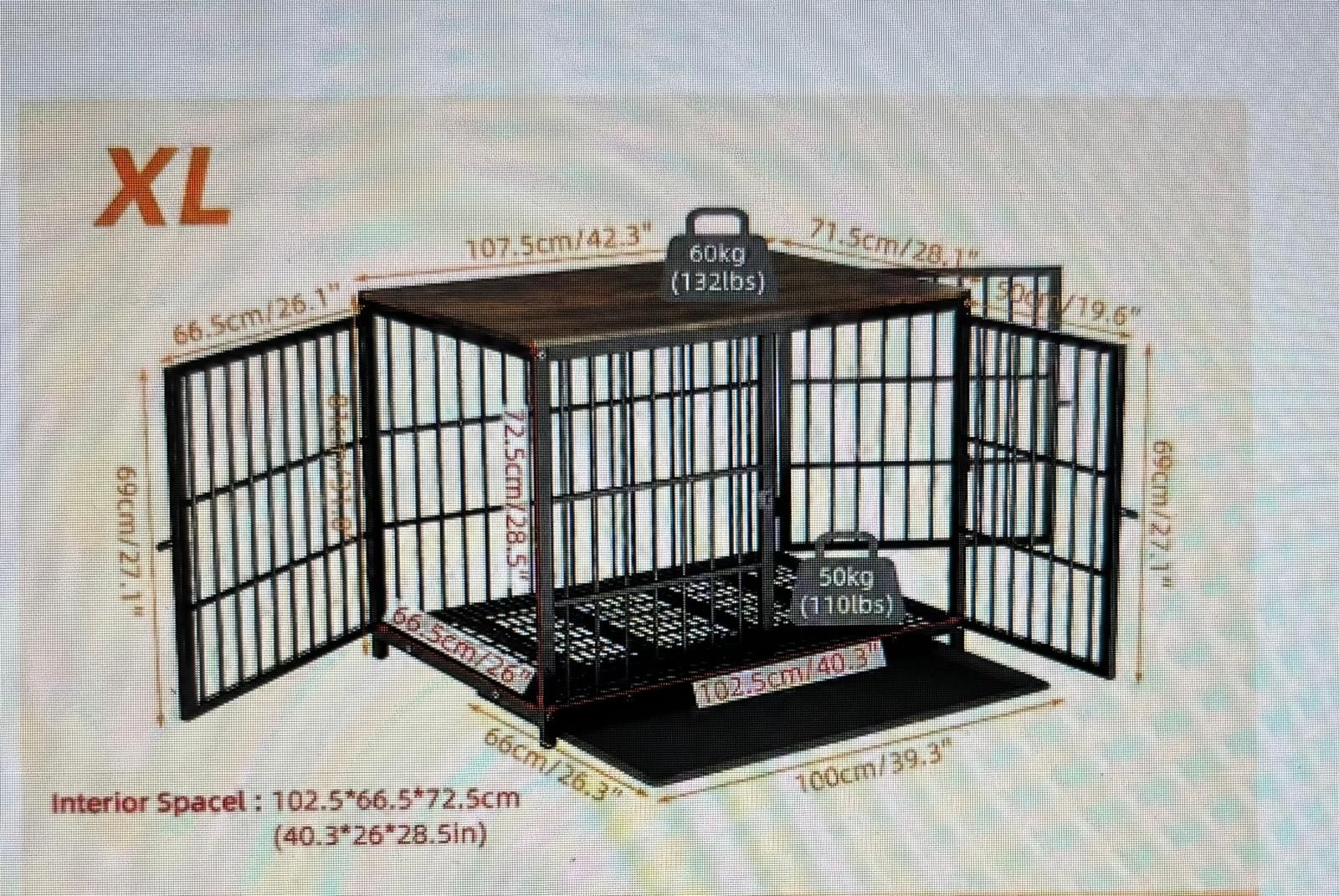 Gabbie, trasporto & Sicurezza: Hundegitter (Box) robust – Usato da Wangs venduto da Timo12951 4
