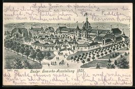 Litho Basel, Gewerbe-Ausstellung 1901, B
