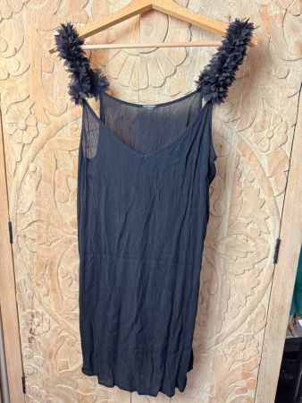 Sommerliches Trägerkleid, schwarz CALZEDONIA - One Size