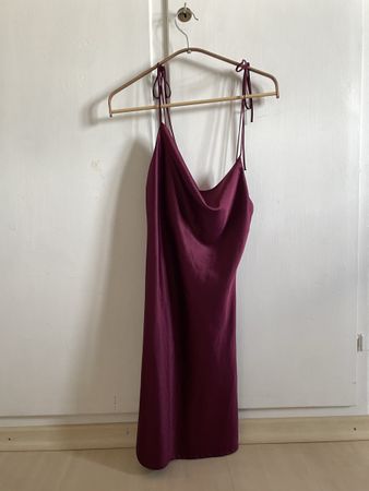 Kurzes Kleid Bordeaux S