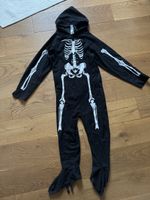 Halloween Kostüm Skelett  Gr. Ca. 9 j, 134-140