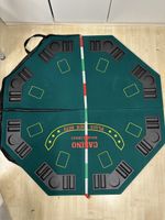 Pokertisch (-Auflage), praktisch faltbar