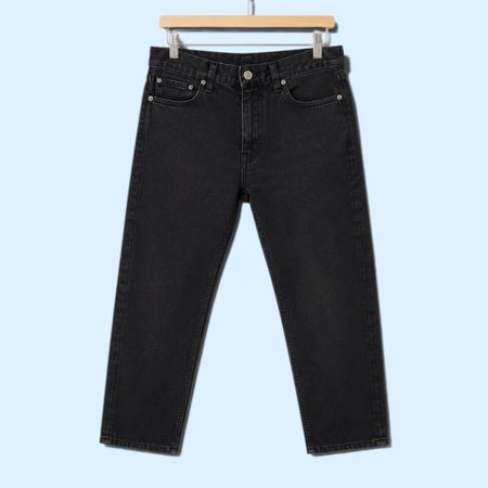 LEVI'S 505 Jeans – Schwarz – W34 L32 – 100 % Baumwolle