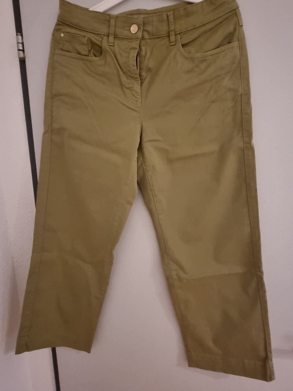 Hosen: Zerres Jeans, Grösse 36, Khaki, Sommerhose – Gebraucht aus Uttwil von frosch2711